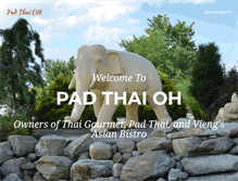 Tablet Screenshot of padthaiohio.com